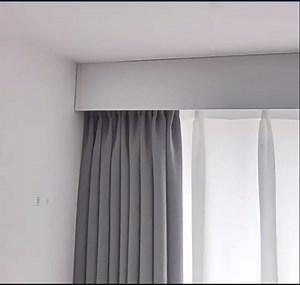 Ceiling Mount Curtain Valance Box Only, Vertical Blind Valance Cornice Board, Aluminum Cornice Pelmet Panel Without Tracks for Bedroom Living Room(2.2m/7.2ft)