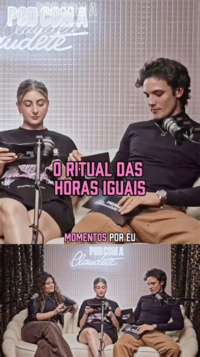 RITUAL DAS HORAS IGUAIS #podcast #relaciomento #entrevista #podcastclips