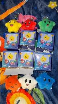 Luma plush bag tag set & Rosalina happy meal & amiibo!#supermariogalaxymovie #rosalina #lumaplush