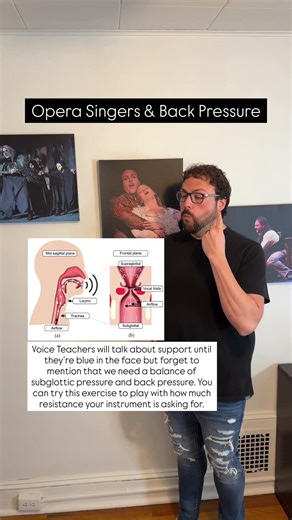 Opera Singers & Back Pressure #operasinger #voicelessons