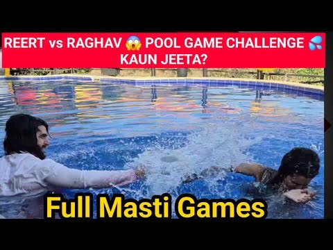 Reet vs Raghav Swimming Pool Game 💦 | Jaane Anjaane Hum Mile Set Masti | Kaun Jeeta?