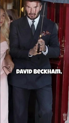 David Beckham & Kids Support Victoria Beckham at Paris Fashion Week 👏✨