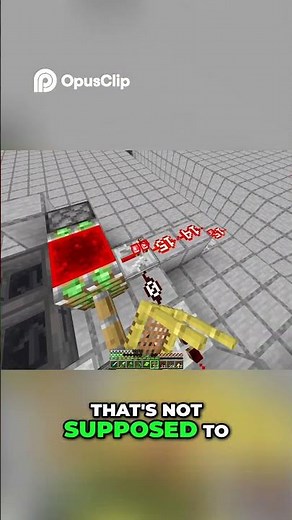 Minecraft Hopper Clock Simple Build, Fast Ticks! #minecraft #minecraftshorts #gaming