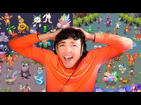 ALL MAGICAL ISLANDS PLAYTHROUGH IN MY SINGING MONSTERS!