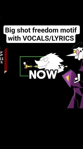 Big shot freedom motif with Vocals and lyrics