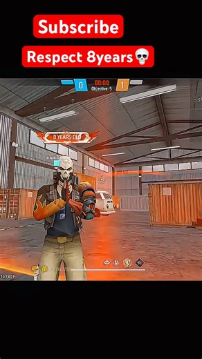RESPECT 🫡 💀 8 Years #foryou#freefiregameplay #fonk #trending