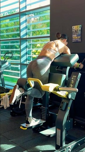 Standing Leg Curl | Technogym Standing Leg Curl Machine #hamstrings