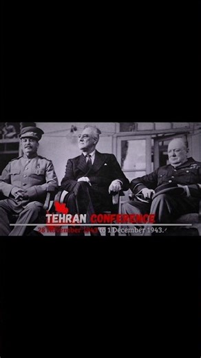 Tehran Conference, the three major allied blocs in Tehran