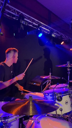 Live Drum Performance by HotSPOT Band