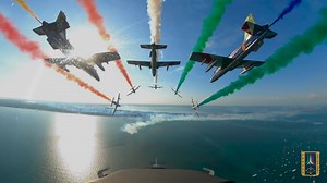 Frecce Tricolori at EAA AirVenture Oshkosh 2024