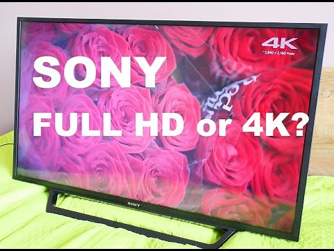 Full HD or 4k TV - our 40-inch Sony review