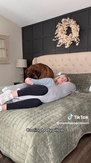 Experience Instant Relief with Our Cooling Body Pillow
