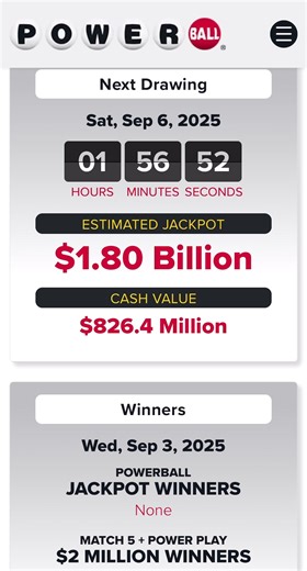 Powerball Draw Results: Find Today's Winning Numbers