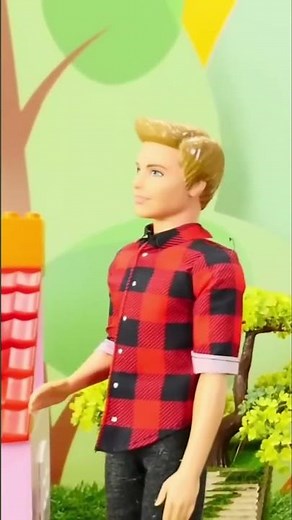😝😝 Barbie and Ken: The Parkour Adventure Begins! #gamevideos #barbievideo