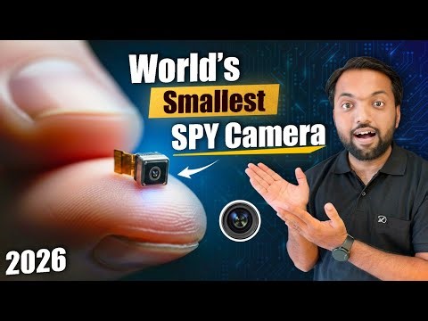 World’s Smallest Spy Camera Review 🔍 | Spy Tech 2026 🔥 Hidden Tech That’s INSANE!