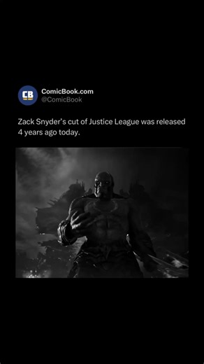 4 years ago today, Zack Snyder’s cut of Justice League was released. Did you think it was better than the theatrical version? | ComicBook.com