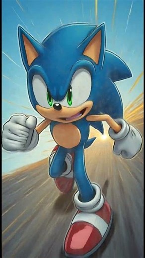 "When Sonic Speeds Up… Nothing Can Stop Him!"