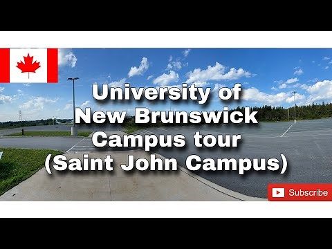 University of New Brunswick(Canada)Saint John Campus Tour