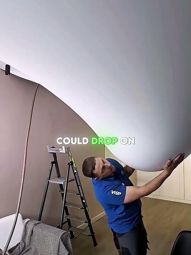 Ceiling Collapse Almost Happened