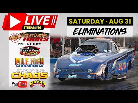 FUNNY CAR CHAOS Saturday Eliminations At Mo-Kan Dragway | Championship Finals | Drag Racing 2024