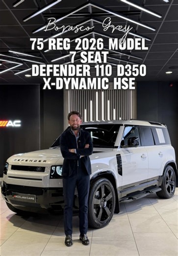 Explore the 2026 Land Rover Defender 110: A 7-Seater Marvel