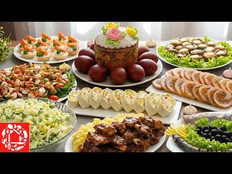Easter Menu I'm Preparing 10 Dishes Easter Cake, Eggs, Salads, Appetizers, and Meat Easter Menu 2026