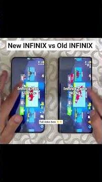 New INFINIX vs Old INFINIX #oldvsnew #shortsfeed #subscribers
