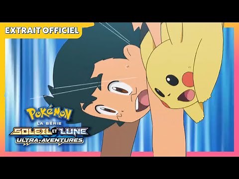 Un plongeoir Pokémon ! | Pokémon, la série : Soleil et Lune – Ultra-Aventures | Extrait officiel