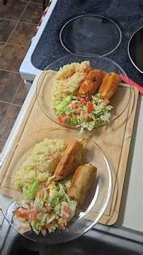 Chicken Chimichangas 🌯✨ Mexican recepie 😋👌