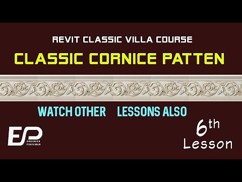 Revit Classic cornice pattern