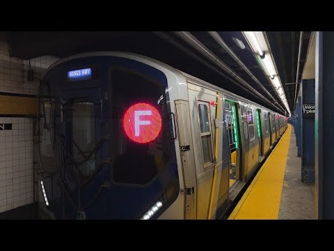 First Night of R211 (F) Train Operation with ATO!