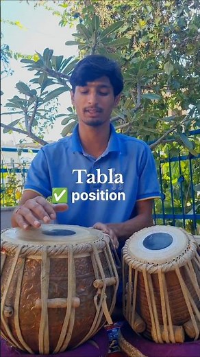 tabla position in ( Banaras Gharana style) #tabla