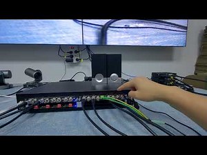WolfPack SDI Matrix Switcher with seamless Switching and video wall functions