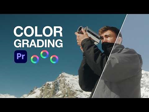 PROFESSIONAL COLOR GRADING step by step - Adobe Premiere Pro Tutorial