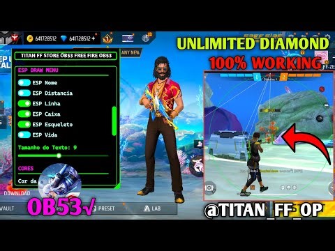 OB53 FREE FIRE MOD MENU || UNLIMITED DIAMOND HACK || FF MOD MENU APK 2026 || FREE FIRE PENAL OB53