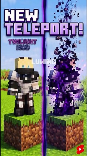 This Minecraft Mod Makes Teleporting Look Like Zelda! 🤯