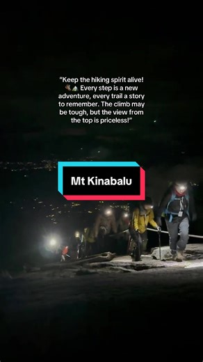 Summit Attack! 🏔️💪 The final push to the peak—where every step tests your strength, determination, and courage. One last climb, one unforgettable moment above the clouds! 🌄✨ Keep the hiking spirit alive! 🥾🏔️ Every step is a new adventure, every trail a story to remember. The climb may be tough, but the view from the top is priceless! #GunungKinabalu #mountkinabaluadventure #fypシ゚viral #malaysia #tourism
