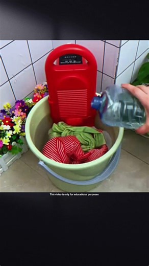 Amazing portable bucket washing Machine....