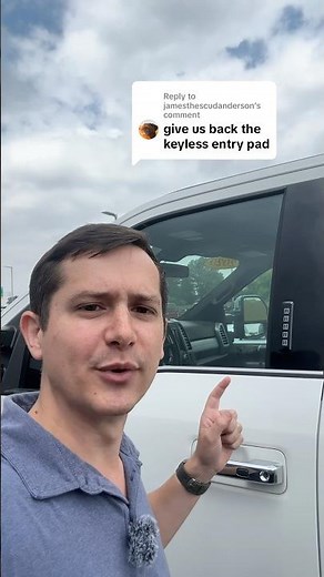 Ford is bringing back the Keyless Entry Pad on the 2026 Super Duty!!