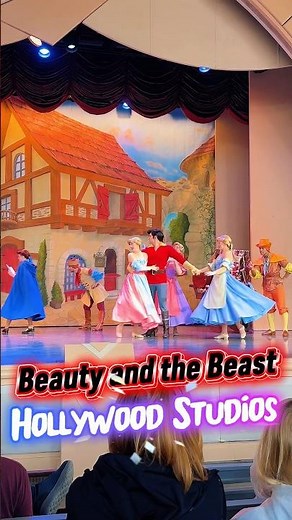 Beauty and the Beast 📕 Hollywood Studios Live Performance #hollywoodstudios #disney #princessbelle