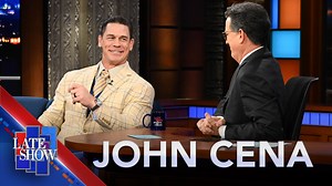 8.6K views · 405 reactions | Actor and superstar pro wrestler John Cena was struggling to find the right career path before fate led him to audition for World Wrestling Entertainment. Stick around for more with the fascinating John Cena and watch him star in the new spy thriller, “Argylle,” in theaters now. | The Late Show with Stephen Colbert | Facebook
