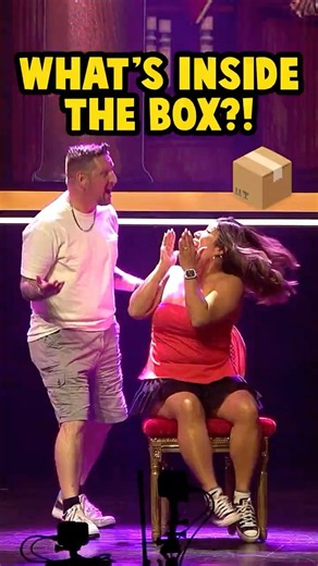 Girl is SHOOK at What's in the Box