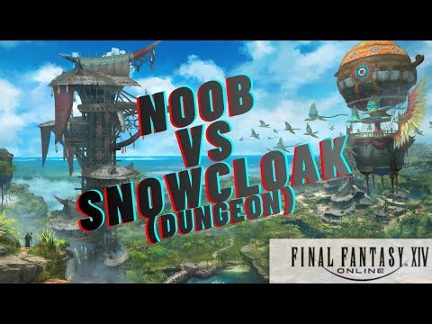 FF14 - SnowCloak Dungeon! Was going well until the end!