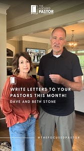 Have you thought about writing a letter to your pastor!? Well in during Pastor Appreciation Month, you have the PERFECT excuse to! If you are a pastor, write a letter to a fellow pastor that has helped you in your ministry! | The Focused Pastor
