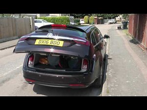 Electric tailgate on a Vauxhall Insignia