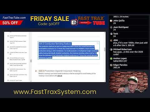 2023 NEC Fast Trax Program | Electrician Electrical Exam Study!