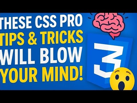 !These CSS PRO Tips & Tricks Will Blow Your Mind! 🔥 (2025 Frontend Secrets #youtube