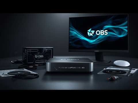 PLACA DE CAPTURA GC 553 UMBOXING INSTALAÇÃO E CONFIGURAÇÃO OBS