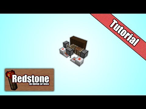 Redstone in Three or Less: Simple Wall Block Swapper / Replacer