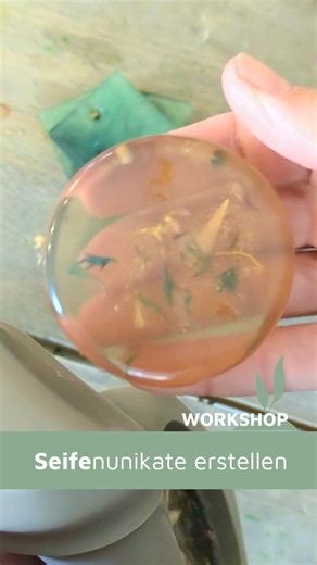 Seifen Workshop in Giannas Gartenwerkstatt in Bottrop